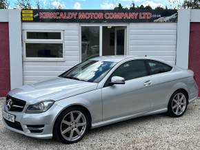 MERCEDES-BENZ C CLASS 2013 (63) at The Kirkcaldy Motor Company Kirkcaldy